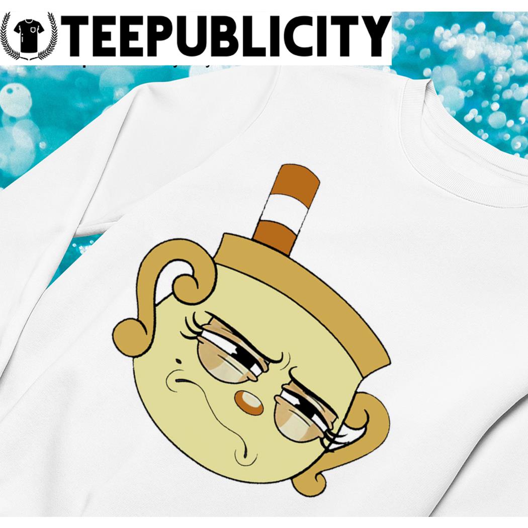The Cuphead Show! Ms. Chalice T-Shirt - BLUE