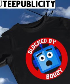 Blocked by Bouzy logo shirt