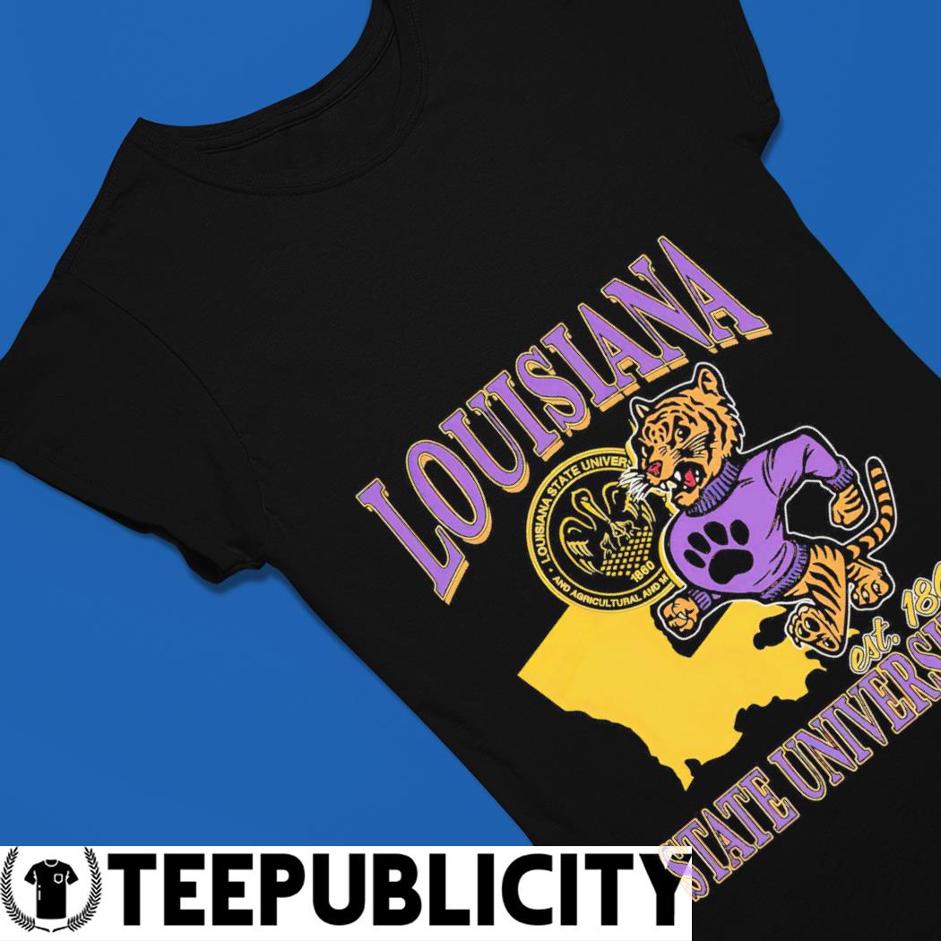 Briyana Louisiana State University Tigers mascot vintage shirt, hoodie,  sweater, long sleeve and tank top