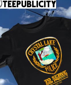 Crystal Lake Police to serve and protect Friday the 13th logo shirt