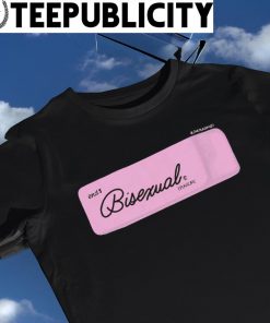 End Bisexual Erasure logo shirt