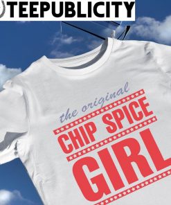 Gemma Oaten the Original Chip Spice girl logo shirt