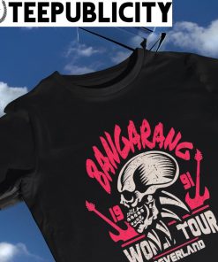 Hook Skull Bangarang World Tour Neverland 1991 logo shirt