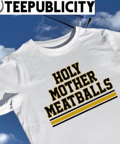 Jeffrey Marcin Holy Mother meatballs logo shirt