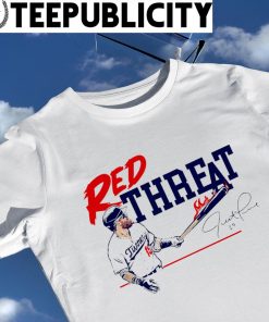 Los Angeles Dodgers Justin Turner The Red Threat Signature Shirt, hoodie,  sweater, long sleeve and tank top