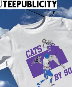 Kansas Jayhawks Football vs Kansas State Wildcats skeleton Cats by 90 shirt