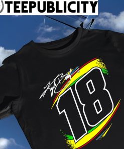 Kyle Busch Joe Gibbs racing team collection M and M's Xtreme logo shirt