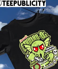 Lovecraft Cthulhu O's now with skullmallows free medallion logo shirt