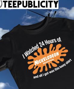 Nickelodeon Sitcom Reviews I watched 24 hours of and all I got was this lousy logo shirt