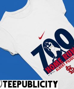 Albert Pujols St. Louis Cardinals Nike 700th Home Run Milestone T-Shirt