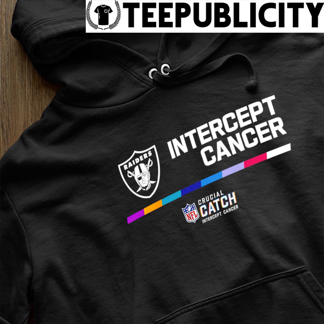 Nike Las Vegas Raiders NFL Crucial Catch Intercept Cancer Performance 2022  shirt, hoodie, sweater, long sleeve and tank top