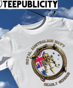 Royal Australian Navy Deadly Serious logo shirt