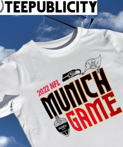 Seattle Seahawks vs Tampa Bay Buccaneers Nike 2022 NFL Munich Game shirt
