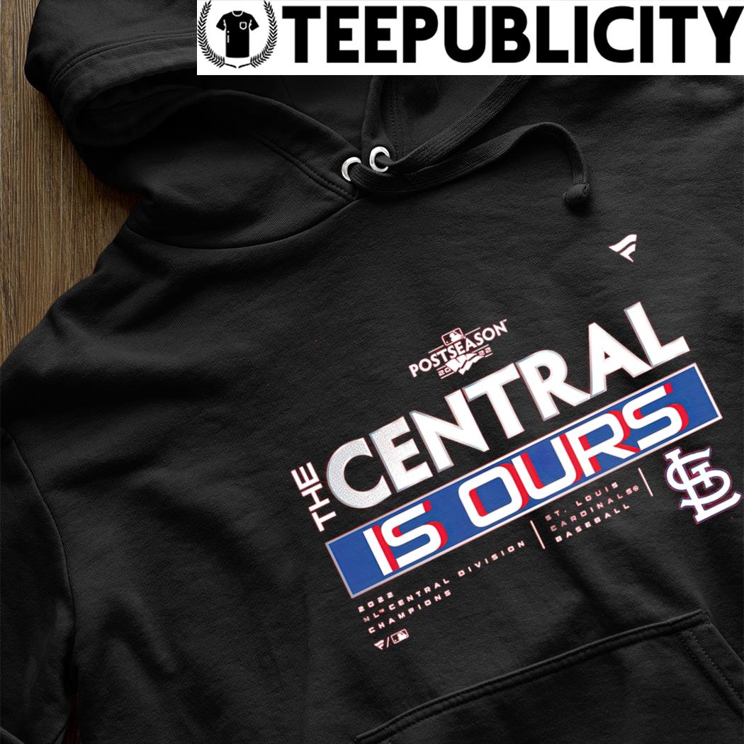 St Louis Cardinals 2022 NL Central Division Champions Locker Room T-Shirt,  hoodie, sweater, long sleeve and tank top