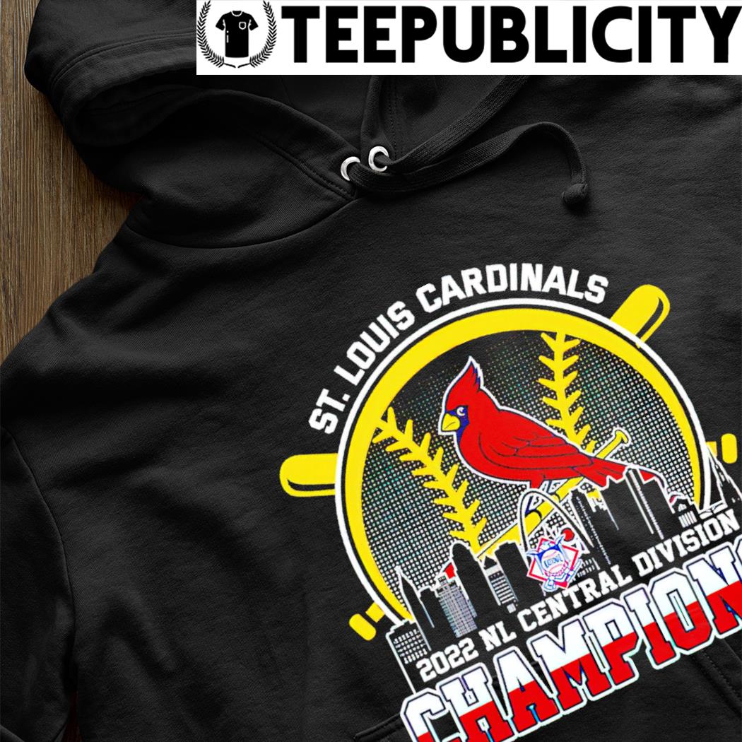 St. Louis Cardinals Skyline 2022 NL Central Division Champions shirt,  hoodie, sweater, long sleeve and tank top
