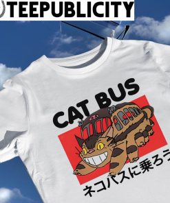 Studio Ghibli Ranboo My Neighbor Totoro cat bus Anime shirt