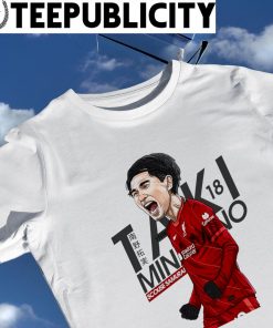 Taki Minamino Liverpool FC Scouse Samurai shirt
