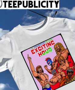 The Prowrestling Network Exciting Hour cartoon shirt