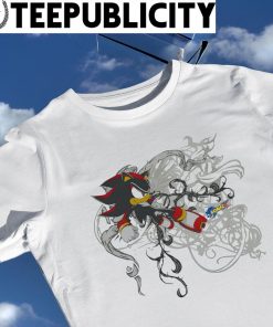 White Jesse Pinkman Sonic X Shadow The hedgehog game shirt
