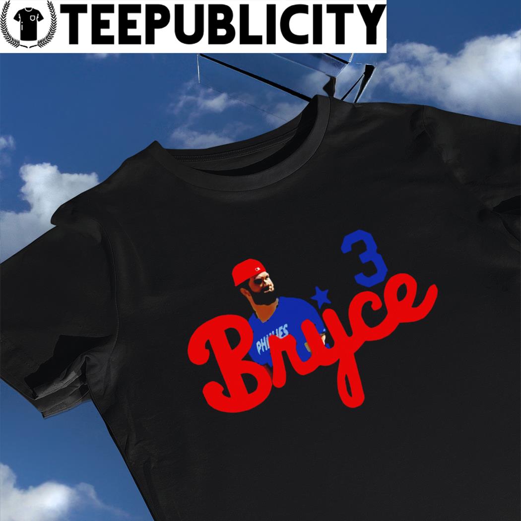 Philadelphia Phillies Bryce Harper #3 on 3 shirt, hoodie, sweater, long  sleeve and tank top