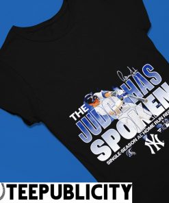 The Judge Has Spoken Aaron Judge New York Yankees AL Home runs Record 2022  shirt, hoodie, sweater, long sleeve and tank top
