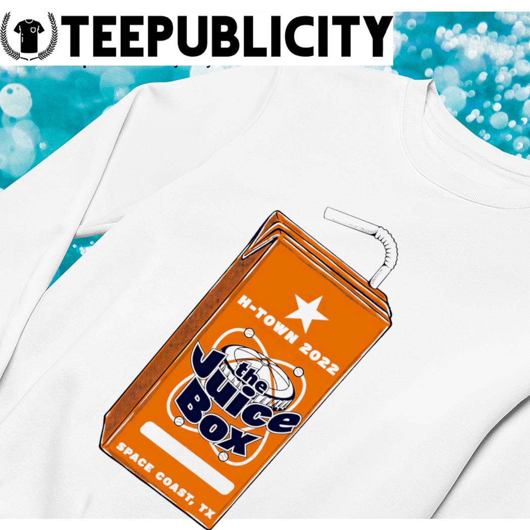 Houston Astros H-Town 2022 The Juice Box Space Coast TX shirt