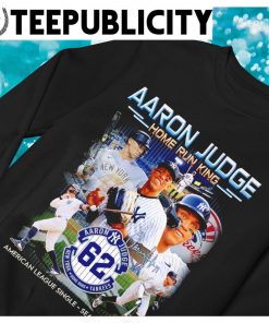 Aaron Judge 62 Home Run New York Yankees signature shirt, hoodie