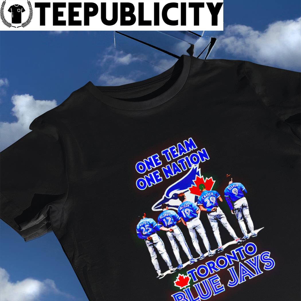 Toronto Blue Jays one team one nation shirt, hoodie, sweater, long sleeve  and tank top