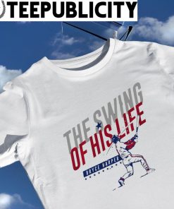 Bryce Harper The Swing Of His Life Shirt Philadelphia Phillies -  Skullridding