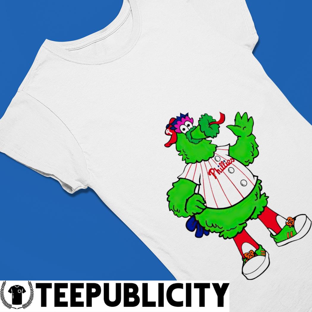 Phillie Phanatic Let_s Go Phillies mascot Dancing On My Own shirt