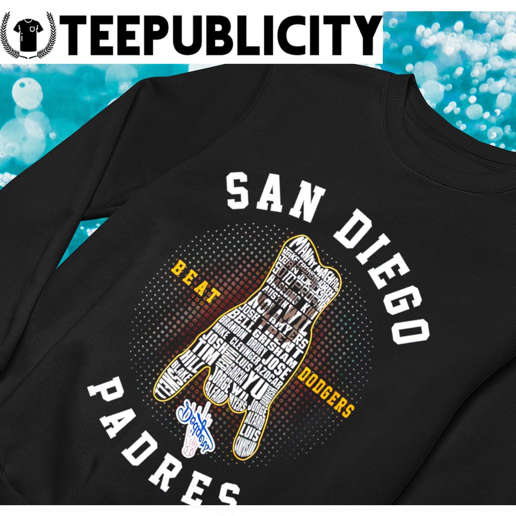 San Diego Padres: Beat LA Shirt + Hoodie - Skullridding