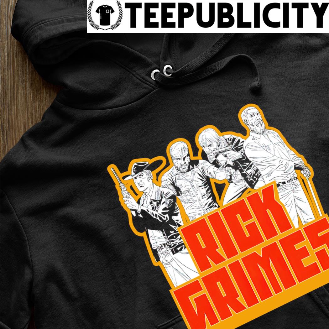 The Walking Dead Rick Grimes cartoon shirt, hoodie, sweater, long