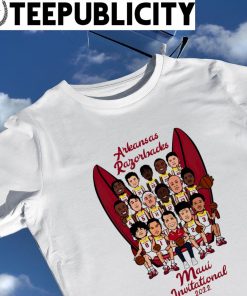 Arkansas Razorbacks Maui Invitational 2022 shirt
