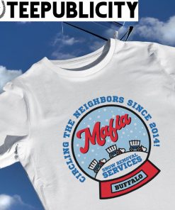 Buffalo Bills Mafia Snow removal services logo shirt