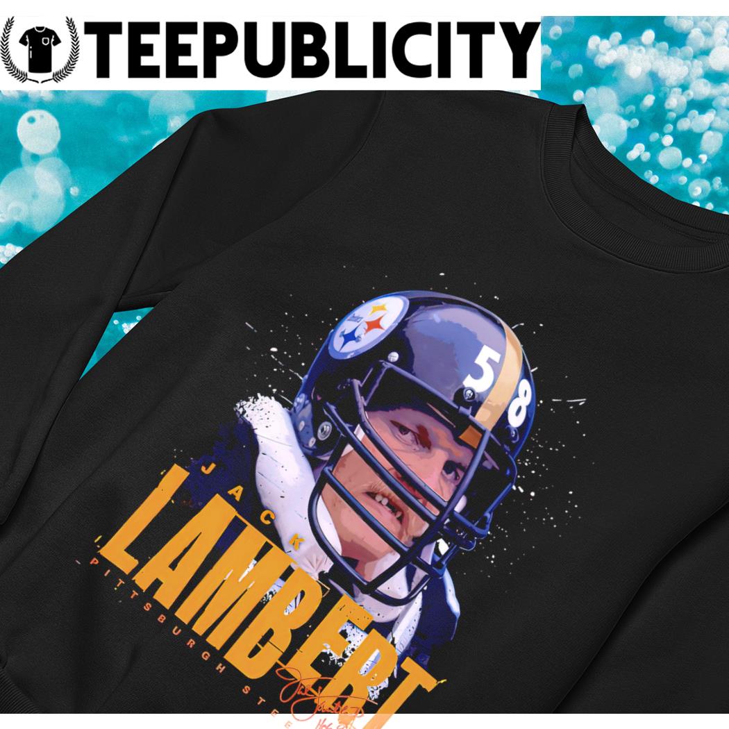 Jack Lambert Pittsburgh Steelers signature retro shirt, hoodie, sweater,  long sleeve and tank top