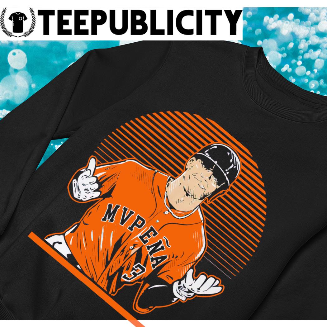 Jeremy Pena Houston Astros MVPena Shrug sunset shirt, hoodie, sweater, long  sleeve and tank top