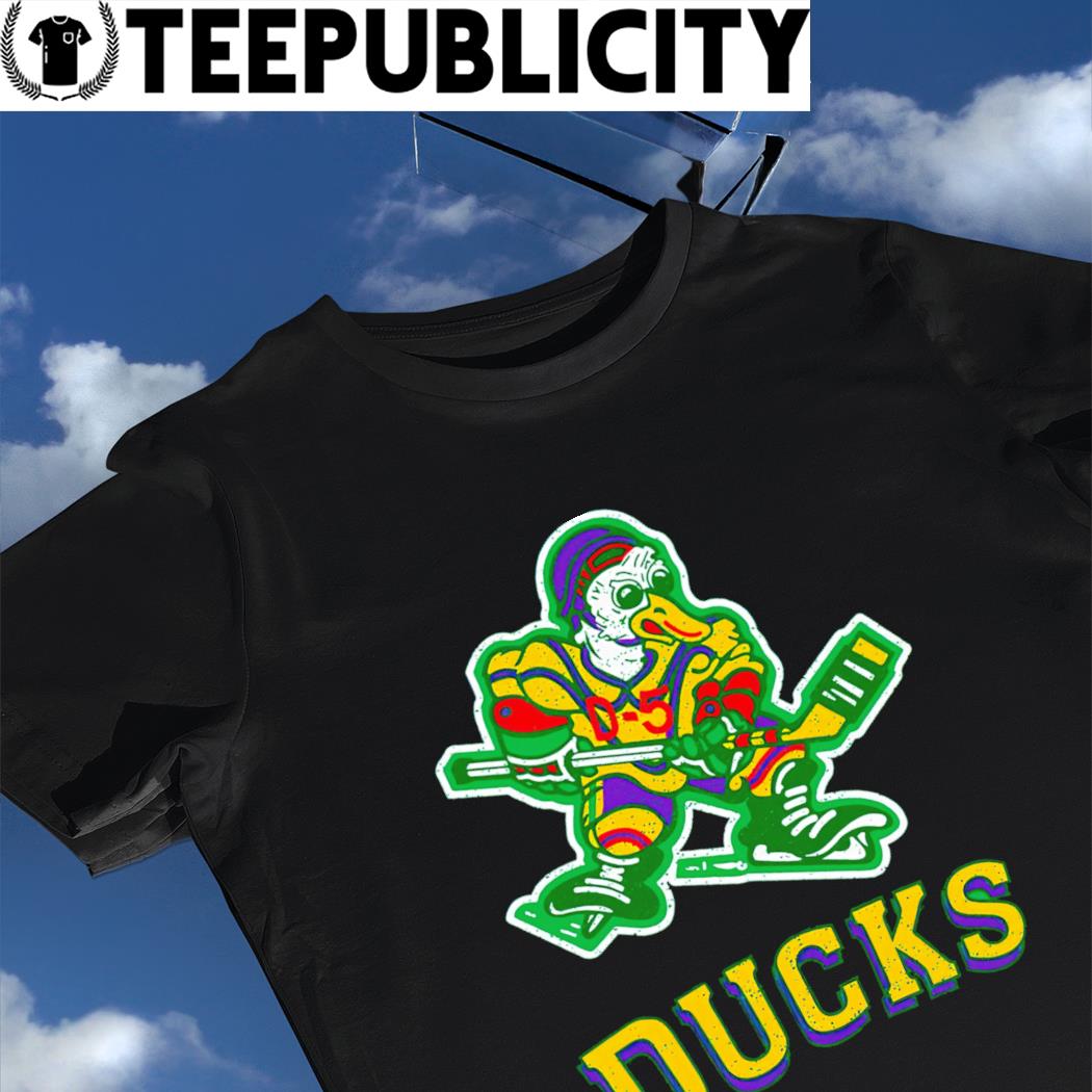 Anaheim Ducks T Shirt - Mens XL - Black- Team Logo - Honda Branded