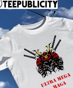 Samurai skull Ultra Mega Maga logo shirt