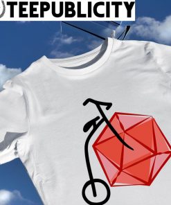 Twogether Studios Keith Baker D20 bike art shirt