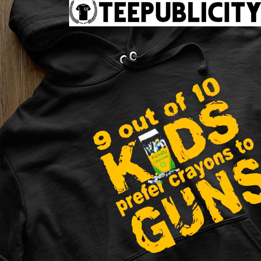 Pearl jam choices 9 out of 10 kids prefer crayons to guns shirt, hoodie,  sweater, long sleeve and tank top