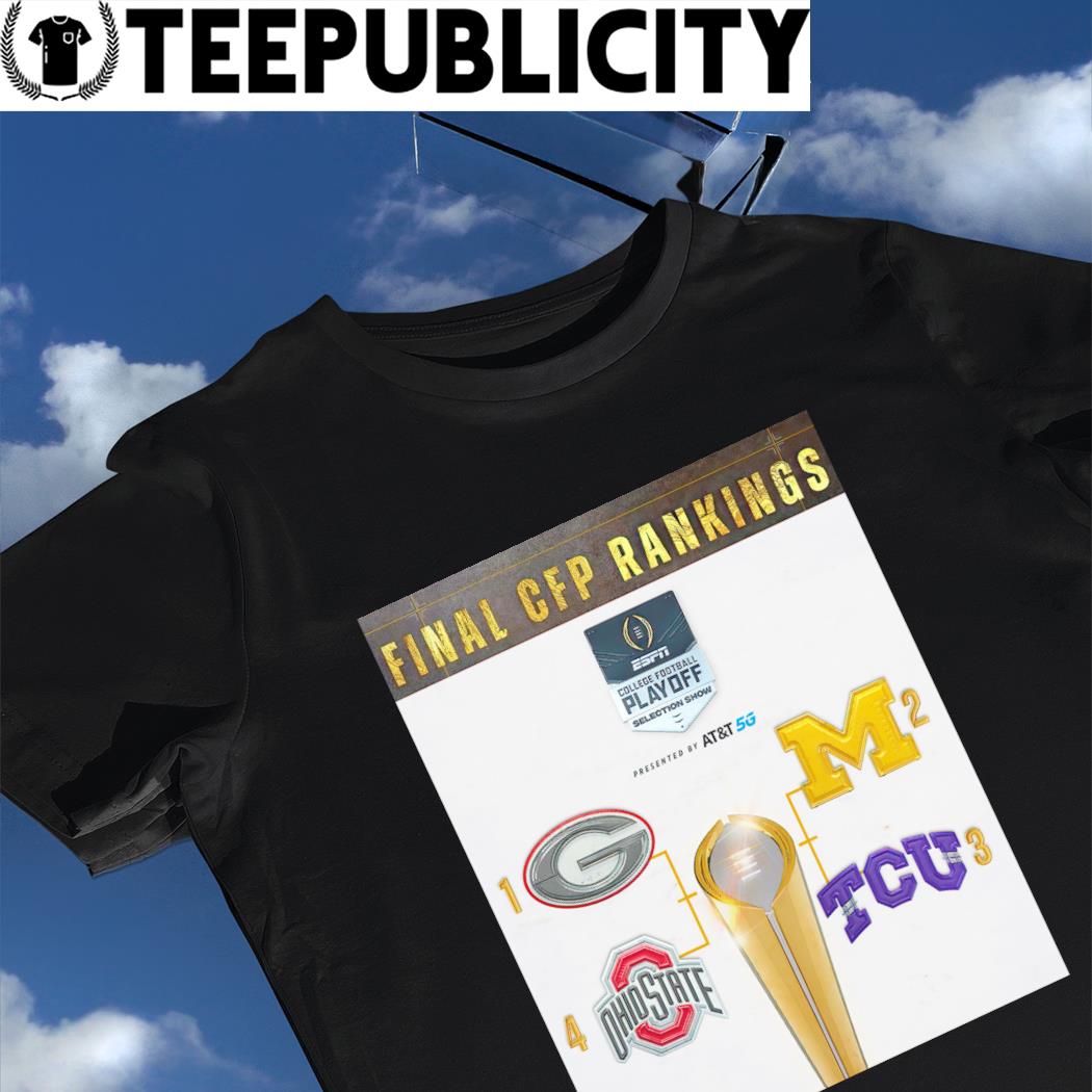 College Football Playoffs 4 Team Shirt, hoodie, sweater, long sleeve and  tank top