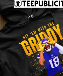 Justin Jefferson Griddy T-shirt Vikings 