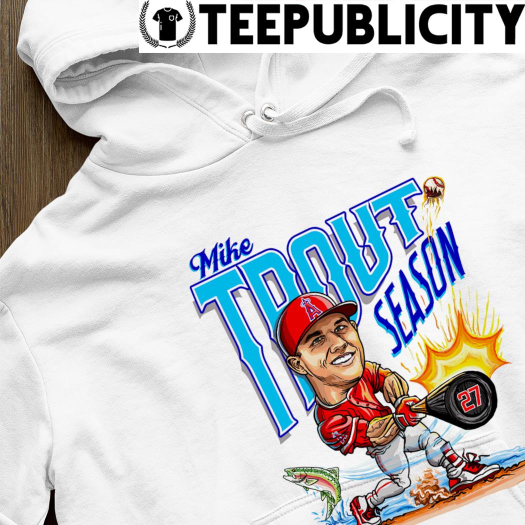 Mike Trout Los Angeles A Cartoon T-shirt