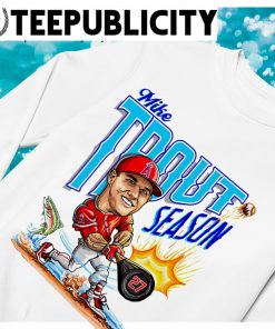 Mike Trout Los Angeles A Cartoon T-shirt