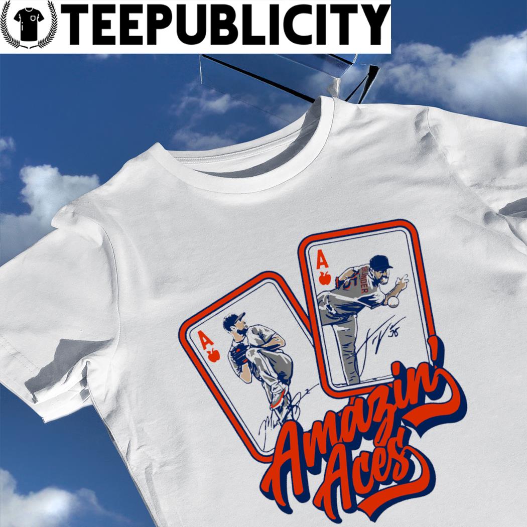 Max Scherzer And Justin Verlander Amazin Aces New York Mets Shirt