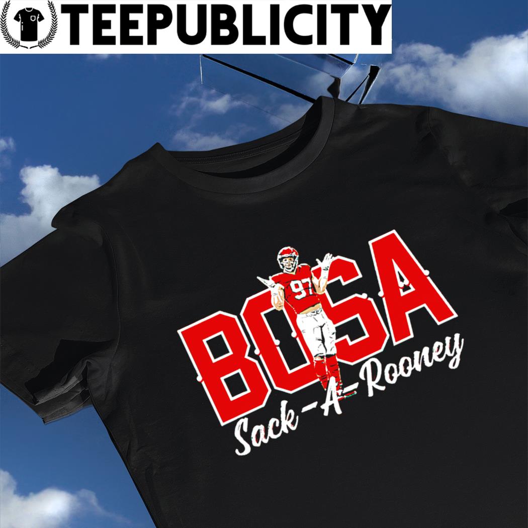 49ers Nick Bosa San Francisco Football T-Shirt - Ink In Action