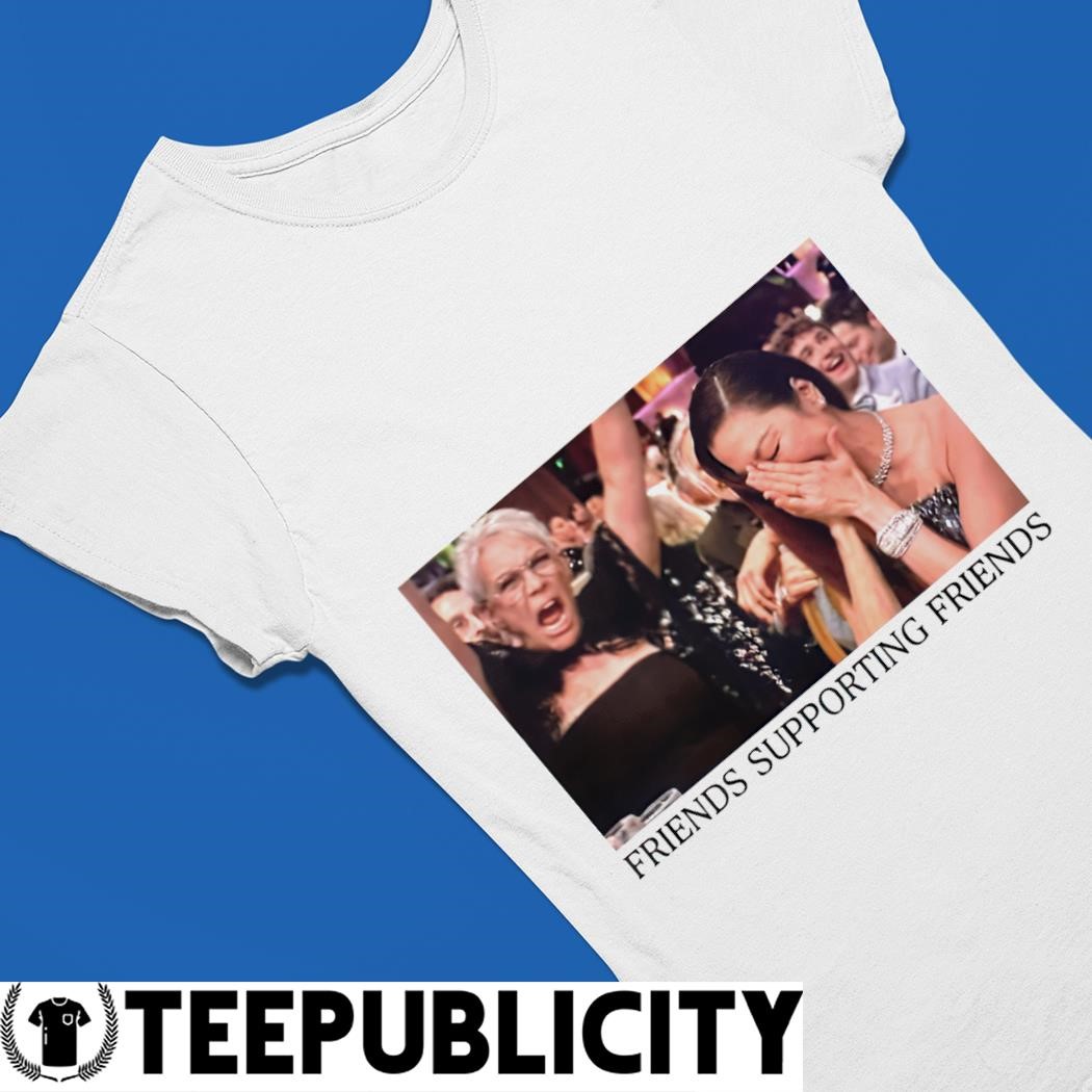 Jamie Lee Curtis wear Friends supporting Friends Michelle Yeoh photo shirt,  hoodie, sweater, long sleeve and tank top