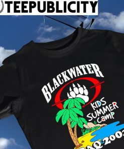 Blackwater Kids Summer Camp Iraq 2002 logo shirt