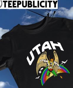 DC Comics Hawkman X Utah Jazz rainbow shirt
