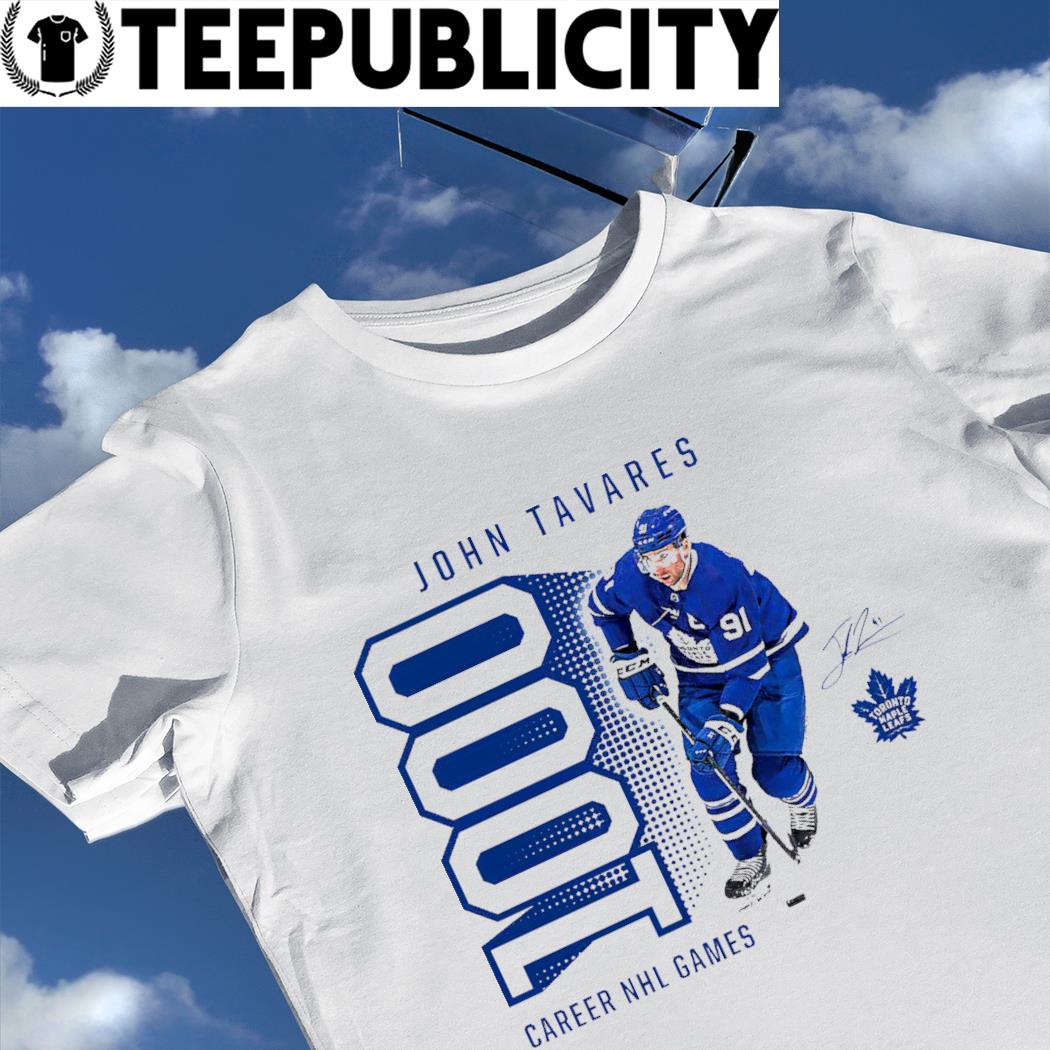 John Tavares Toronto Maple Leafs 1,000 Career Games Shirt, hoodie, sweater  and long sleeve
